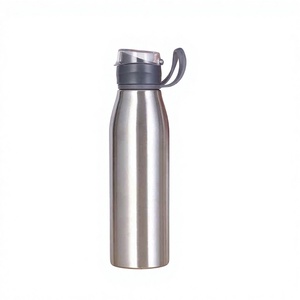 Nueva Botella de Agua Deportiva de Acero Inoxidable, Diseño Clásico Portátil, Aislamiento Térmico a Prueba de Fugas, Regalo Empresarial para Toda Ocasión - Product Image 1