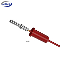 JZDZ Prise banane nickelée 4 mm en cuivre ABS 30Vac-60Vdc/Max.32A J.10014