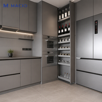 MACIO OEM Lüks Villa Projesi Özel Akıllı Lavabolu Modüler Mutfak Dolapları Set Tasarımları Fabrikadan Doğrudan