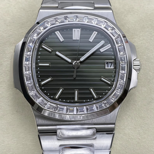 Reloj Mecánico de Lujo para Buceo, de la Mejor Calidad, 40 mm, Fábrica DDF, Movimiento ETA 330, Grosor de 8.3 mm, 5711, con Diamantes en Forma de T - Product Image 1