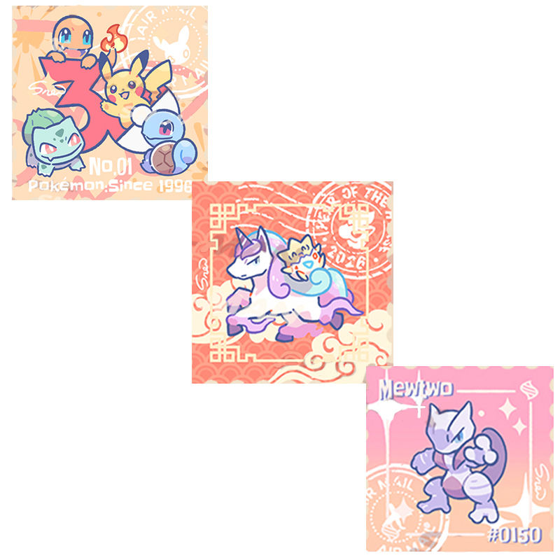 Aimant de timbre Whale Boxs rouge