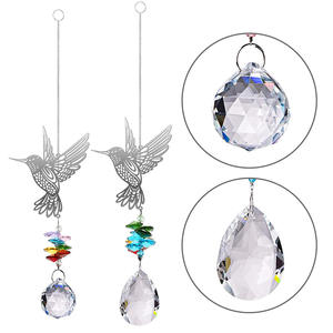 Pendentif en cristal, chakra, lustre, pendentif pour <span class=keywords><strong>fenêtre</strong></span>, décorations suspendues, cadeau, ornement suspendu pour Noël, perles <span class=keywords><strong>de</strong></span> cristal - Product Image 1