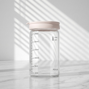 Bouteille en verre transparente de qualité alimentaire de 75 ml à 700 ml, prête à l'emploi, pour miel, confiture, ou <span class=keywords><strong>nid</strong></span> <span class=keywords><strong>d</strong></span>'oiseau, avec couvercle – Vente chaude - Product Image 1