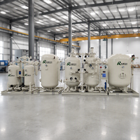 Générateur d'azote PSA professionnel de haute pureté avec moteur et pompe, fonctionnement continu et stable, ligne d'installation économe en énergie