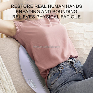 <strong>Wholesale</strong> <strong>Electric</strong> Shiatsu Shoulder Neck Back Lumbar <strong>Massager</strong> With Rolling Kneading Heat Body Massage Pillow - Product Image 5