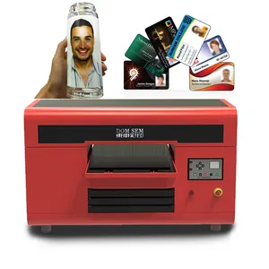 Domsem New A3 Size 30X50Cm Tx800 Head 3d Effect Telefoonhoes Pvc Kaart Aluminium Blikjes Uv Led Label Printer Voor Telefoon Case Cups