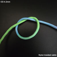 Cables USB a Micro USB V8 para Android, Duraderos, Coloridos, con Degradado de Arcoíris, Trenzados, Sincronización de Datos, Carga Rápida