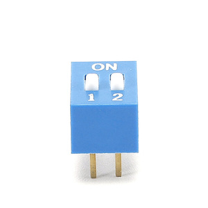 Spst mạch DS-02 màu đỏ <span class=keywords><strong>2</strong></span> vị trí thru-Lỗ Dip chuyển đổi với mạ vàng thiết bị đầu cuối - Product Image 6