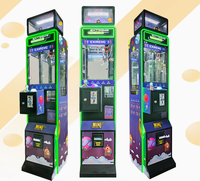 Mini machine à griffes à monnayeur pour attraper les poupées, équipement de distribution de prix pour centre commercial, salle de jeux, parc d'attractions, usage intérieur