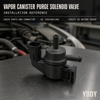 Vanne solénoïde de purge de cartouche de vapeur en gros 29010-02100 9044060002 pour Hyundai HB20 I10 Kia Picanto Rio 2901002100