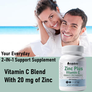 Suplemento DE SALUD Naturals Vitamina C y zinc Ventas calientes Cápsulas de zinc naranja más vitamina C - Product Image 2
