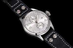 Relojes Mecánicos; Relojes; Moda; Relojes Más Vendidos; Caja Plateada; Función de Fase Lunar; Relojes con Luz Nocturna - Product Image 4