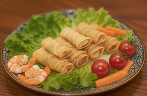 Hoogwaardige Bevroren Garnalenloempia 'S Met Een Laag Zoutgehalte Verschillende Goede Doosverpakkingen Van Fabrikant - Product Image 4