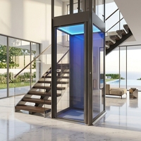 Ascenseur hydraulique automatique pour maison WEMET avec nivellement de plancher