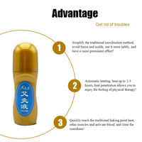 50ml genou arthrite douleur liquide sciatique ecchymoses pansement musculaire cervical lombaire analgésiques dos Massage rouleau sur Gel