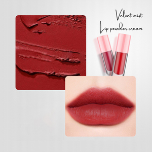 <span class=keywords><strong>Gloss</strong></span> à lèvres crémeux velouté hydratant mat, imperméable, 18 couleurs, avec étiquette privée - Product Image 3