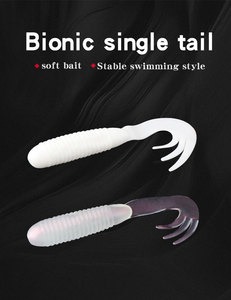 Lot de 25 appâts artificiels souples pour ver, produit de haute qualité, à bas prix, livraison rapide en usine chinoise, <span class=keywords><strong>2</strong></span> couleurs - Product Image 2