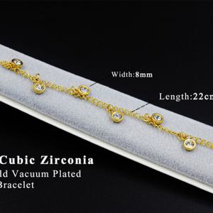 Chevillères en acier inoxydable plaqué or 18 carats avec zircon coloré en forme d'étoile, très vendues pour femmes - Product Image 4