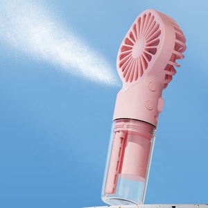 Yapin 2024 New arrivals USB sạc di động Mist <span class=keywords><strong>fan</strong></span> đối với ngoài trời bán chạy nhất cầm tay cầm quạt cầm tay mini Mist <span class=keywords><strong>Fan</strong></span> - Product Image 4