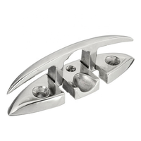 ZD 8 pouces en acier inoxydable de qualité 316 matériel marin pour bateau Flip Pop Up Cleat