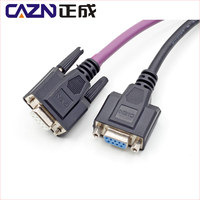 Cable adaptador M12 a DB9 RS232, 5 pines, 8 pines, 12 Pines, macho, d-sub, 9 pines, hembra, 8x24AWG, cable blindado CAN bus NMEA 2000