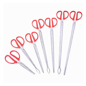 <span class=keywords><strong>Pince</strong></span> à anguilles en acier inoxydable, pour attraper loches et crabes, poignée antidérapante, outil de pêche multifonctionnel pour la pêche en rivière - Product Image 1