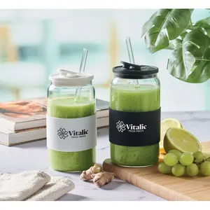 Bicchiere in vetro borosilicato BOROSIP, merchandising personalizzato - Product Image 4