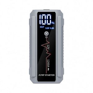 แบตเตอรี่สำรองสำหรับ1200A เครื่องจั๊มสตาร์ทรถแบบพกพาที่ชาร์จแบตเตอร์รี่12V อุปกรณ์สตาร์ทรถยนต์ฉุกเฉิน - Product Image 3