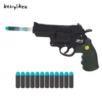 Kouyikou pistola de som e espuma, blusão de dardos elétrico, longo alcance, armas de tiro para meninos, diy, armas de brinquedo, venda imperdível, 2021