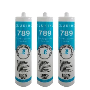 Neutral Cure Anti Mildew Waterproof White Black Clear Glass Window NP Silicon Silicone Sealant