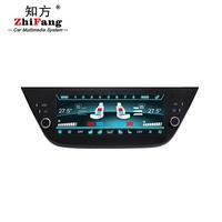 Commande vocale 8.8 pouces écran LCD panneau de commande climatique panneau de commande tactile pour BMW série 1 2016 à 2023