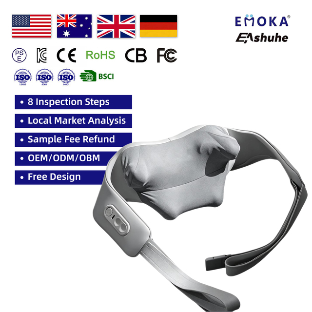 Perfect Gift for Men Women Cordless Neck Shoulder Massager for Relaxation After Sports