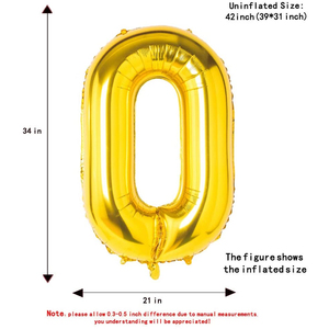 40 34inch Birthday Party Decoration Hot Selling Number <strong>2</strong> <strong>Balloons</strong> Aluminum Foil Number <strong>Balloons</strong> - Product Image 6