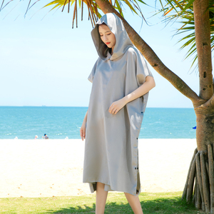 Serviette de <span class=keywords><strong>plage</strong></span> en microfibre, imprimée, personnalisé, vente en gros, à capuche - Product Image 1