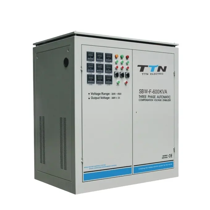 1000KVA voltage regulator stabilizer 3 phase servo motor high power automatic voltage regulator avr