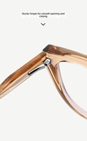 Monture de lunettes pour femmes en acétate TR, style œil de chat, ultra légère, anti-lumière bleue, verres transparents, lunettes optiques sur ordonnance