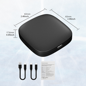 ODM Video AI Box Streaming Youtube Tiktok Adaptador Inalámbrico Carplay Dongle USB <span class=keywords><strong>Drive</strong></span> CarPlay con Cable y Android Auto para Autos - Product Image 1
