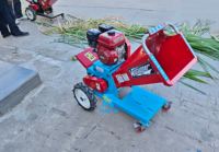Picadora De Pasto, petite machine à hacher l'herbe et la paille à grande vitesse, pour l'alimentation animale, avec moteur à essence 7,5 ch, hacheuse de fourrage
