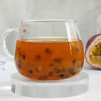 Confiture de fruits de la passion en bouteille avec cubes de fruits naturels de haute qualité
