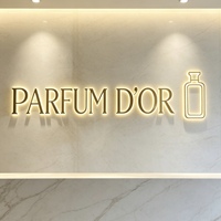 Signalétique LED personnalisée pour les magasins de tabac et d'alcool en plein air. Enseignes LED en acrylique et acier inoxydable rétroéclairées 3D. Enseigne de lettres alphabétiques rétroéclairées