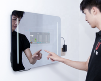 Top qualité 3mm 4mm 5mm 6mm Smart Magic diélectrique Tv miroir bidirectionnel miroir écran en verre