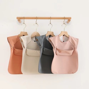 ผ้ากันเปื้อนแขนกุดสำหรับ<span class=keywords><strong>เด็ก</strong></span>ผู้ชาย<span class=keywords><strong>เด็ก</strong></span>ผู้หญิง,เอี๊ยม<span class=keywords><strong>วาด</strong></span>ภาพระบายสีกันน้ำ PU รุ่นใหม่สำหรับฤดูร้อน - Product Image 4