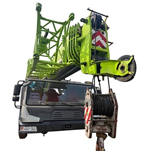 Grue sur camion Zoomlion Ztc550v de 55 tonnes, modèle 2017, en bon état, avec grue SAC1300t STC800t6 STC800t5 STC1000c7, à prix bas. - Product Image 1