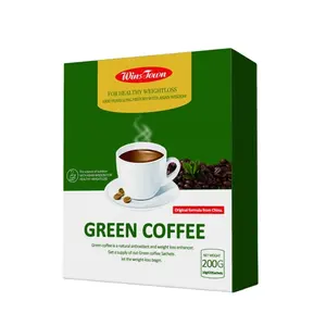Slim diet green coffee WinsTown natural dimagrante perdita di peso caffè istantaneo sostituzione del pasto in polvere fit controllo del peso caffè