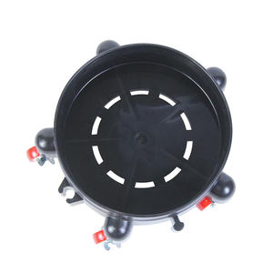 グリットガード＆ドーリー付き洗車ディテイリングバケツ - 便利な洗車のための2層式洗浄プラスチックバケツ - Product Image 4