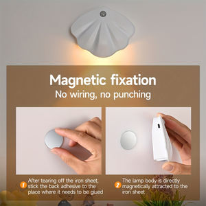 Lámpara Magnética para Puerta, LED Inteligente con Carga, Sensor de Movimiento, Sin Cables, Lámpara de Pared Interior, Alimentación USB - Product Image 4