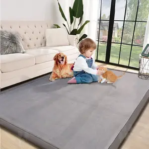 New Tatami Area Rug Kids Rugs Play Mat Baby Crawling Mat Faux Fur Memory Foam Rug Center Tatami Carpet