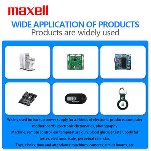 Maxell CR2032H 3V大容量はんだピンボタンバッテリー自動車用タイヤ空気圧センサーマザーボードに適しています - Product Image 3