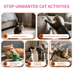 Spray Répulsif pour Chats, Dissuasion pour l'Entraînement Canin, Correction du Comportement <span class=keywords><strong>de</strong></span> Mastication, Protection des Meubles Contre les Griffures des Animaux - Product Image 3