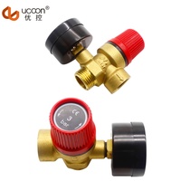 Soupape de décharge et de sécurité en laiton avec fonction d'installation facile pour chauffe-eau solaires